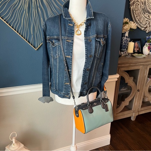 NWT Coach Mini Bennett Satchel in Multi Color - Picture 11 of 12